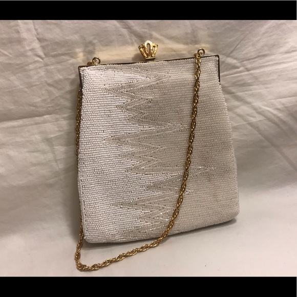 Walborg Handbags - 🔆 Walborg hand-beaded micro seed evening clutch